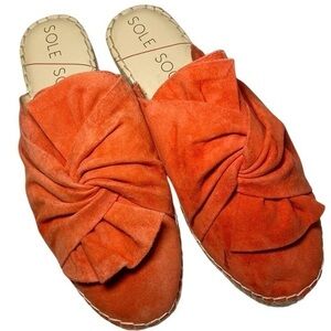 Sole Society So-Sammy Espadrille Suede Mule